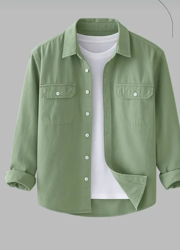 Dark sea GREEN shirt